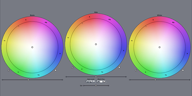 Three-way Color Corrector